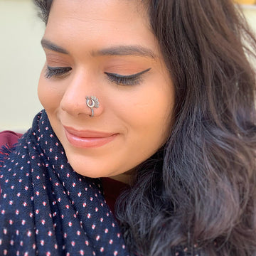 Big Peacock Nose Clip-on